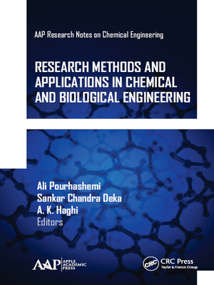 cover image of Research Methods and Applications in Chemical and Biological Engineering